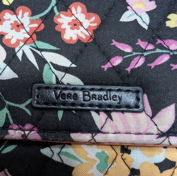 Vera Bradley Tangerine Twist Trifold Wallet - Picture 2 of 9